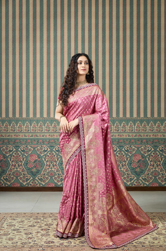 Satin Silk Saree