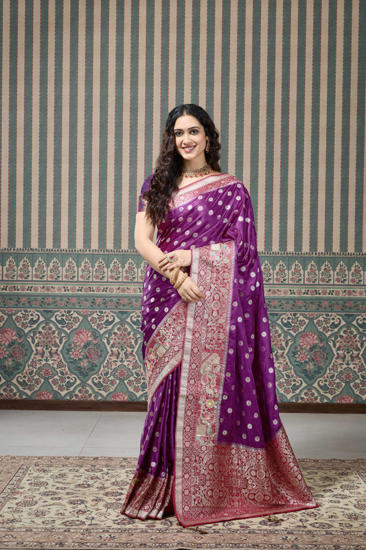 Satin Silk Saree