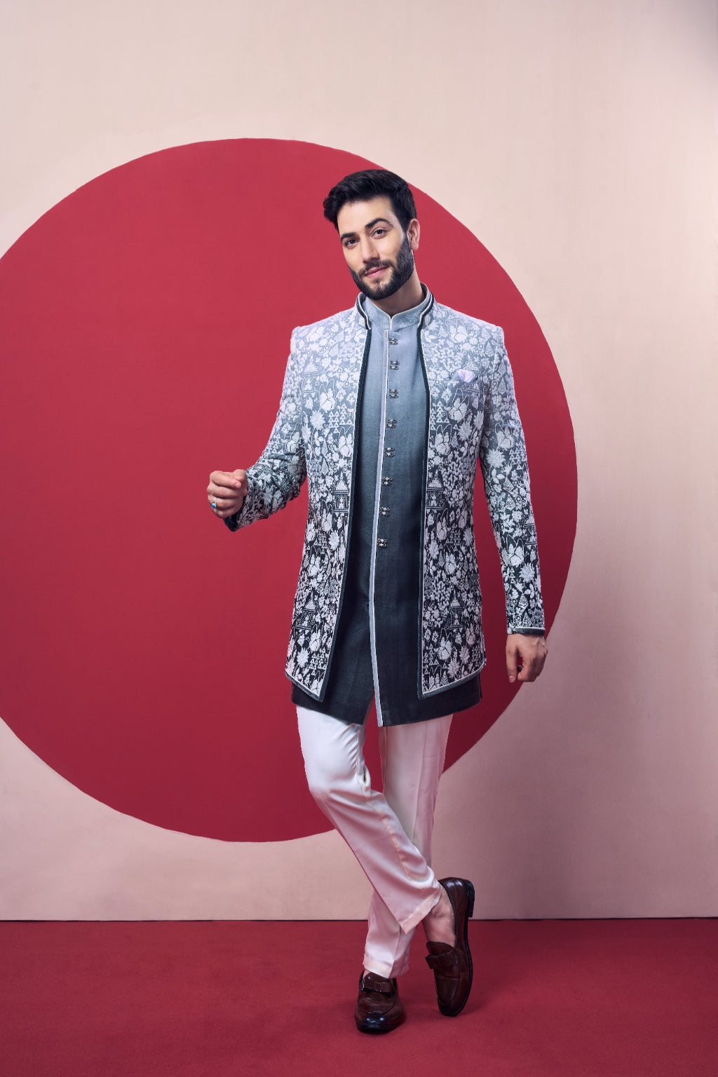 Contemporary Indo-Western attire - Crafted Just for You. Minimum Delivery: 20 Days