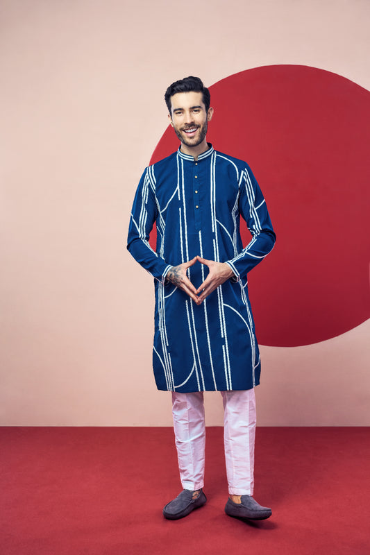 Traditional Kurta Set  - Crafted Just for You. Minimum Delivery: 20 Days