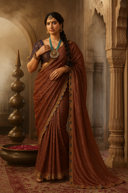 Traditional Handloom  Saree